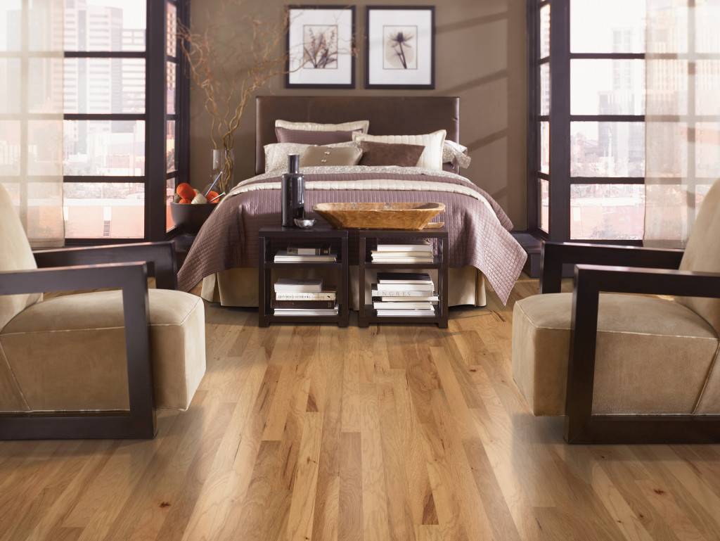 Mohawk Hardwoods captures the natural beauty of hickory with the Warrenton collection.