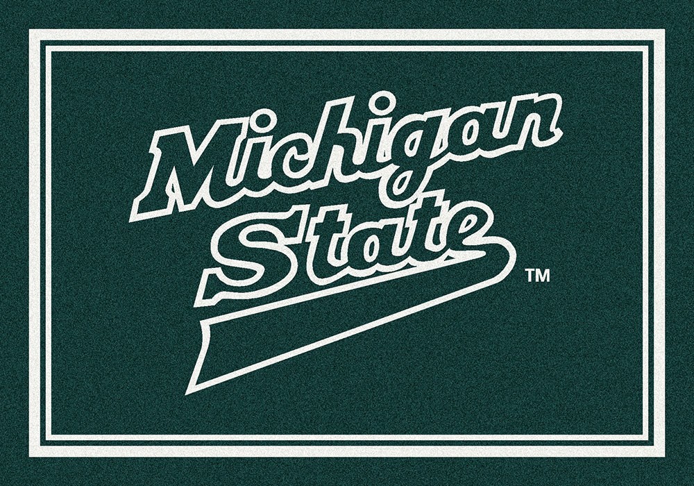 Michigan State University Spirit Area Rug - MSU