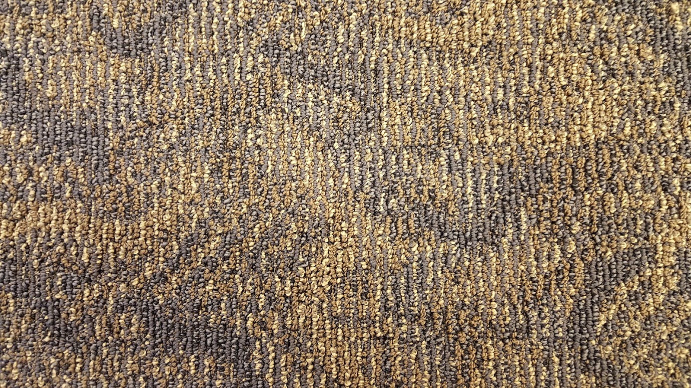 Medallion Navy Night Gold Light Bigelow Carpet Tile