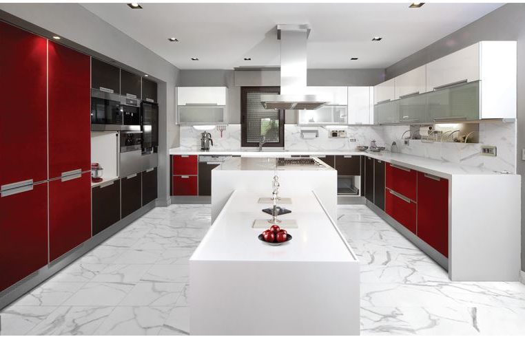 Slab Marble Tile available at Custom Home Interiors! 