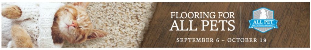 Mohawk Flooring's All Pet Sale!