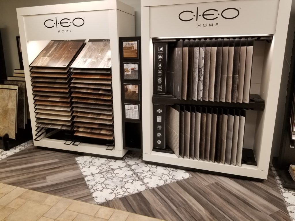 Congoleum Cleo Flooring Display