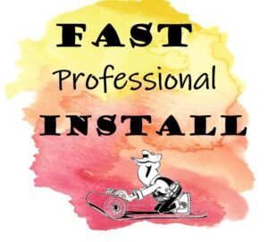 Get professional installation immediately! 