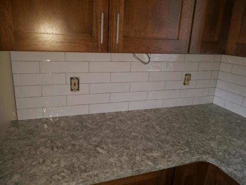 Handcrafted Subway Tiles in Blanca 3" x 12" 